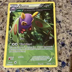 Dustox 8/108 Rare Pokemon XY: Roaring Skies TCG CARD - Image 1