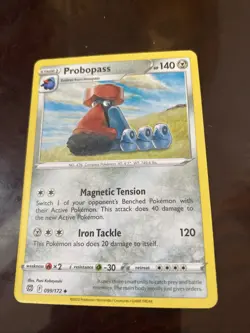 Probopass 099/172 Uncommon Brilliant Stars Pokemon TCG REGULAR CARD - Image 1