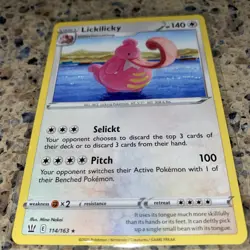 Lickilicky - 114/163 - Rare - Battle Styles POKEMON TRADING CARD TCG - Image 1