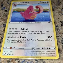 Lickilicky - 114/163 - Rare - Battle Styles POKEMON TRADING CARD TCG - Image 2