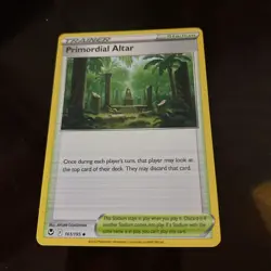 Primordial Altar 161/195 Uncommon Silver Tempest Pokemon TCG CARD REGULAR - Image 1