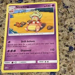 Slowking 48/147 Rare - Pokemon Sun & Moon Burning Shadows TCG TRADING Card - Image 2