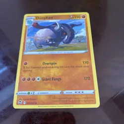 Donphan 092/195 Uncommon Silver Tempest Pokemon TCG regular trading card - Image 1