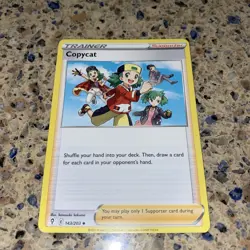 Copycat 143/203 Uncommon Evolving Skies Pokemon TCG TRADING CARD - Image 1