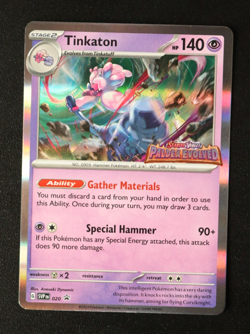 Pokemon Card TCG - Tinkaton SVP 020 - Paldea Evolved Stamped Promo - NM ⭐ - Image 1