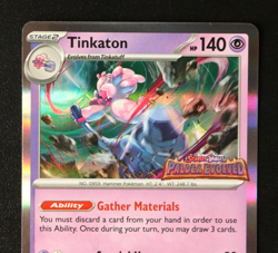 Pokemon Card TCG - Tinkaton SVP 020 - Paldea Evolved Stamped Promo - NM ⭐ - Image 2