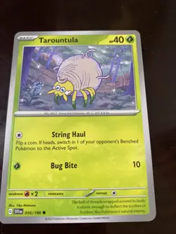 Tarountula 016/198 Regular Common Scarlet And Violet Pokemon Trading Card TCG - Image 1