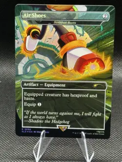 Air Shoes Swiftfoot Boots #2096🌈 FOIL Sonic Secret Lair MTG FAST SHIPPING! - Image 2