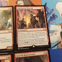 Mtg Snc Red Rares Devilish Valet Hoard Hauler Widespread Thieving Magic The - Image 4