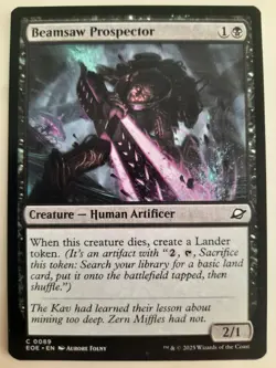 Beamsaw Prospector #0089 Edge of Eternities MTG Magic NM X 4 copies - Image 2