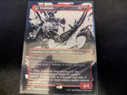 MTG Magic the Gathering Urabrask / The Great Work Borderless MOM! - Image 1