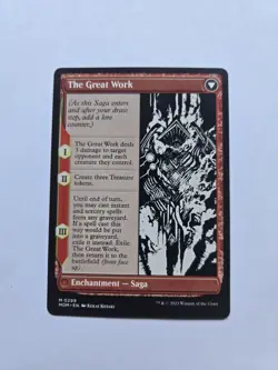 MTG Magic the Gathering Urabrask / The Great Work Borderless MOM! - Image 2