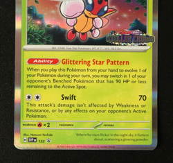 Pokemon Card TCG - Ledian SVP 133 - Stellar Crown Stamped Promo - NM ⭐ - Image 3