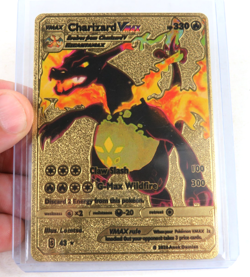 Pokemon Charizard VMAX Gold Card 2020 S43 Game Freak Nintendo Fan Art - Image 1