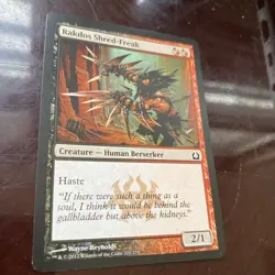 Rakdos Shred-Freak 2012 regular MTG TCG CARD - Image 1