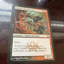 Rakdos Shred-Freak 2012 regular MTG TCG CARD - Image 2