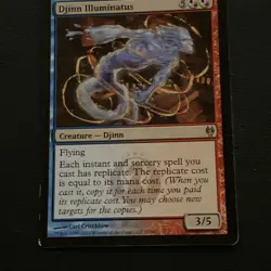 MTG Commander 2020 C20 Djinn Illuminatus MINT regular TCG CARD - Image 1