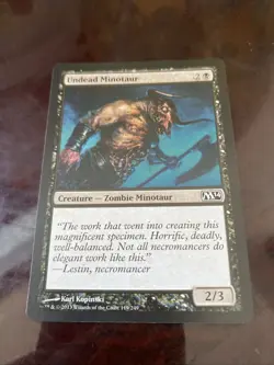Undead Minotaur (119/249) MTG TCG REGULAR FINISH CARD POKEMON - Image 1