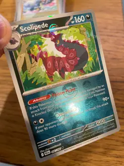 NM! Scolipede Pokeball (056/086) S&V Black Bolt Reverse Holo Pokemon Card! - Image 3