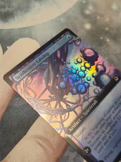 R 0329 Synthesizer Labship FOIL EXTENDED ART Rare Edge of Eternities MTG EOE - Image 3