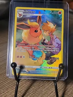 Flareon & Blue TG01/TG30 Brilliant Stars Trainer Gallery NM Rare Pokemon Card - Image 5