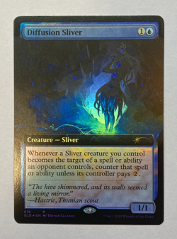 MTG - Secret Lair - Diffusion Sliver - Extended Art - FOIL - NM - Image 1