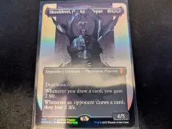 MTG Magic the Gathering FOIL Sheoldred, the Apocalypse Borderless DMU! - Image 1