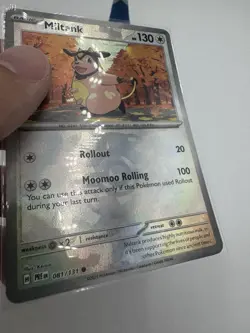 Pokemon Card - Miltank 081/131 Master Ball Reverse - Prismatic Evolutions - NM ⭐ - Image 2