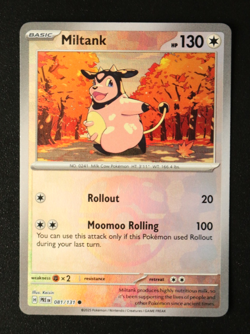 Pokemon Card - Miltank 081/131 Master Ball Reverse - Prismatic Evolutions - NM ⭐ - Image 1