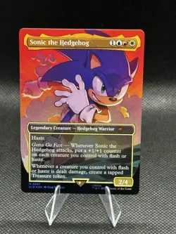 MTG Sonic the Hedgehog (Rainbow Foil) Secret Lair x Sonic 2087 NM FAST SHIPPING! - Image 3