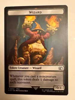 1x Hero (2) // Wizard (14) Token MTG Final Fantasy NM Magic Regular - Image 2