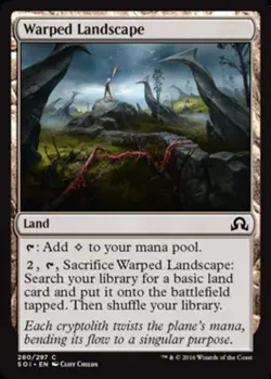 Warped Landscape - Shadows Over Innistrad #280/297 MTG Magic The Gathering - Image 1