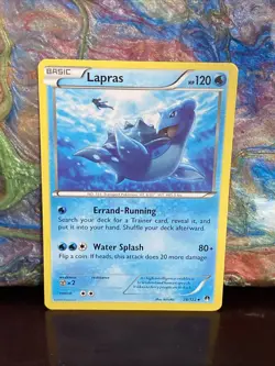 Lapras 28/122 Breakpoint Regular. Pokemon TCG CARD - Image 1
