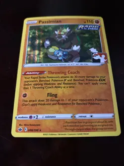Passimian - 088/198 HOLO Rare Pokemon Chilling Reign TCG CARD - Image 1