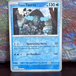 Paldean Tauros 039/191 Reverse Holo - Pokemon TCG Surging Sparks - Near Mint - Image 1