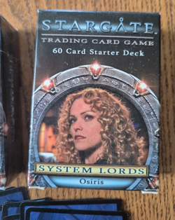 Stargate Trading Card Game TCG CCG Collection 2 Starters 1 Booster Unplayed - Image 3