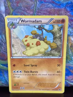 Wormadam 44/124 Fates Collide Regular POKEMON TCG CARD - Image 1