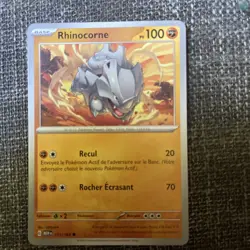 carte pokemon Rhinocorne Numero 111 - Image 1