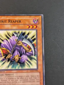 Yugioh TCG - 1x Spirit Reaper - SD2-EN006 - NM/LP - 1st Edition - Rare - 2005 - Image 4