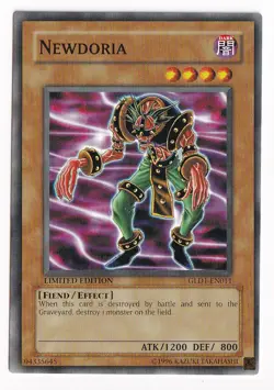 Newdoria GLD1-EN011 X 1 MINT LIMITED YUGIOH YU-GI-0H - Image 1