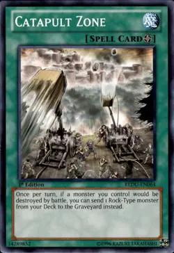 Catapult Zone - 1st Edition REDU-EN064 - NM - YuGiOh - Image 1
