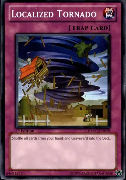 Localized Tornado - 1st Edition EXVC-EN079 - NM - YuGiOh - Image 1