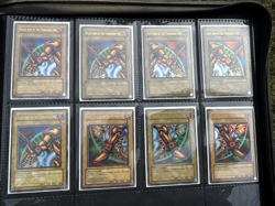 Yugioh Exodia the Forbidden One Pieces Arms And Legs LOB DAMAGED - Image 1