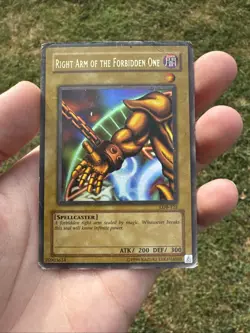 Yugioh Exodia the Forbidden One Pieces Arms And Legs LOB DAMAGED - Image 2