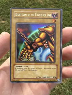 Yugioh Exodia the Forbidden One Pieces Arms And Legs LOB DAMAGED - Image 4