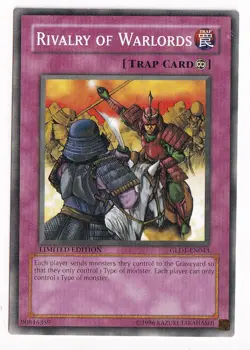 Yugioh Rivalry Of Warlords Common GLD1-EN043 NM Limited Edition 2008 Gold Series - Image 1