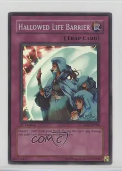 Hallowed Life Barrier 1st Ed. YuGiOh Soul of the Duelist #SOD-EN060 2004 00em - Image 1