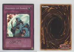 Hallowed Life Barrier 1st Ed. YuGiOh Soul of the Duelist #SOD-EN060 2004 00em - Image 3