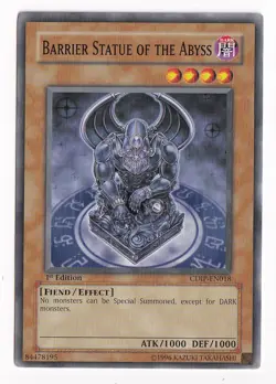 Yugioh Barrier Of The Abyss 1st Edition CDIP-EN018 - Image 1