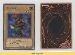 Burglar YuGiOh Tournament Pack 6 #TP6-EN019 2005 READ u3f - Image 3